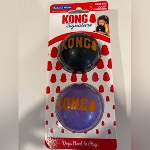 New in Package Kong Medium Squeaker Balls